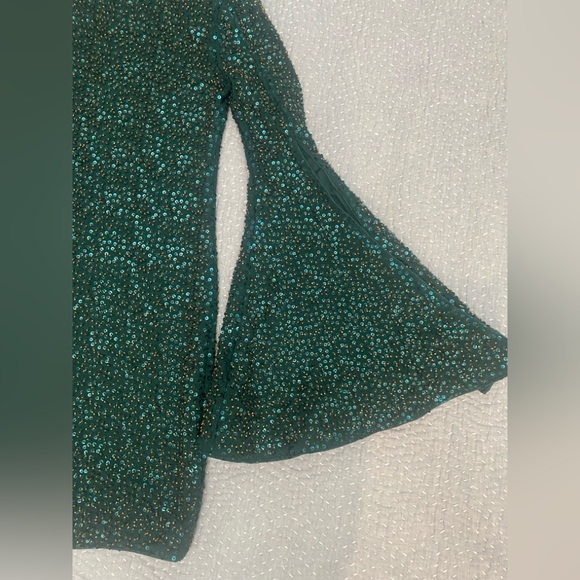Michael Costello x REVOLVE Mr. Gibson Mini Dress in Hunter Green - Picture 16 of 16
